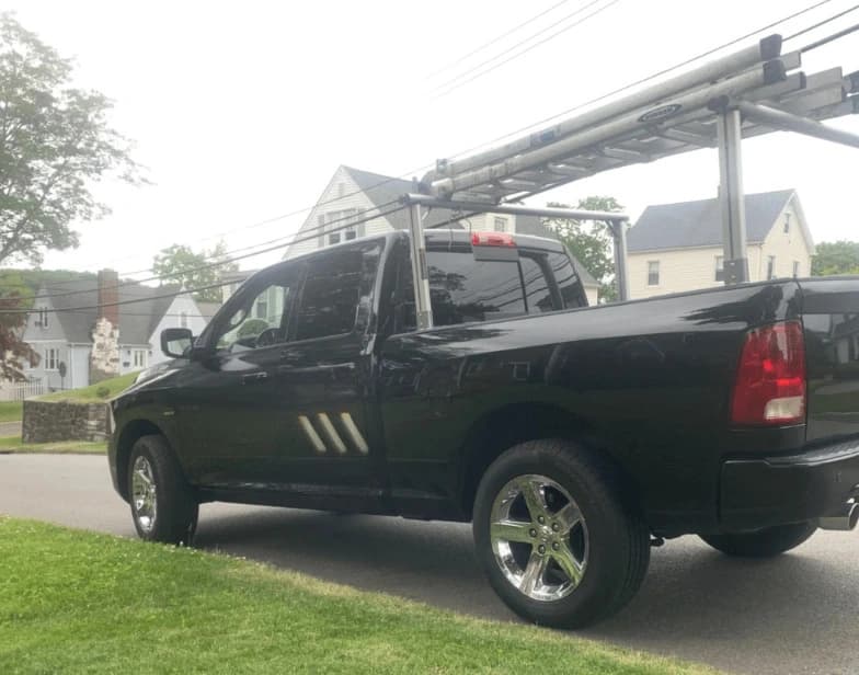 Green Power Washing team performing commercial pressure washing in Green